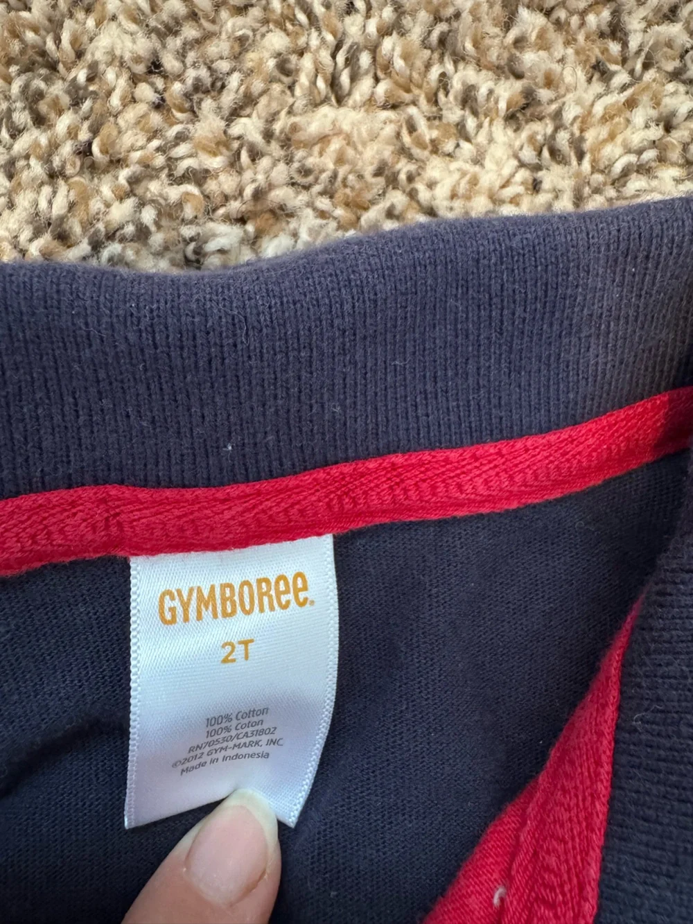 Ralph Lauren White Shorts and Gymboree American Flag Shirt 2T